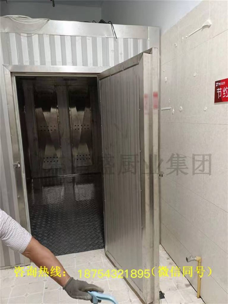 大型醒发室装置现。。。。，用于醒发馒头、包子之类的面食